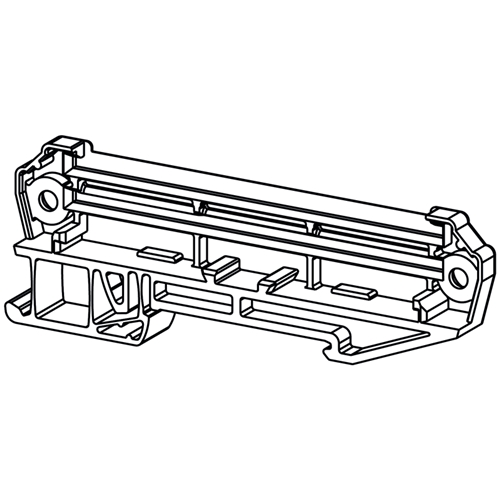 WEIDMULLER AP RF80 RE END PLATE (RIGHT)