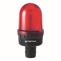 WERMA RED LED FLASHING LIGHT TUBE MOUNT