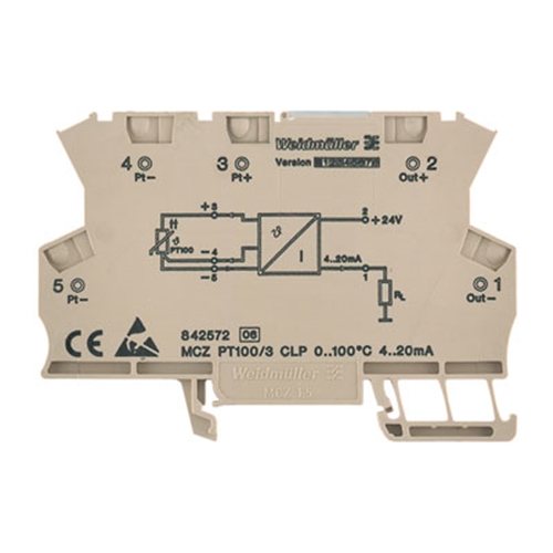 WEIDMULLER MCZ PT100/3 SIGNAL ISOLATOR