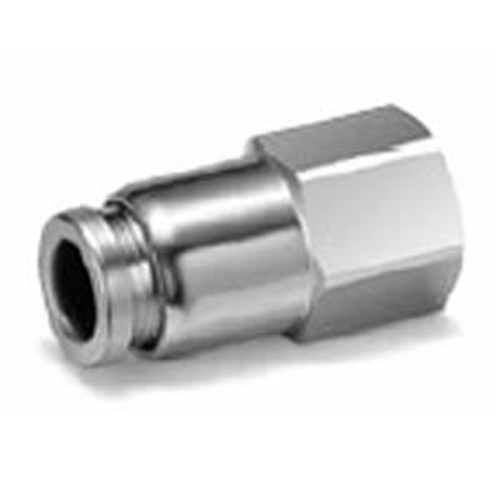 SMC S/S FEMALE CONNECTOR 8MM X 1/4