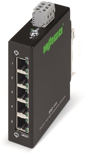 WAGO INDUSTRIAL-ECO SWITCH 5 PORT 100BASE TX