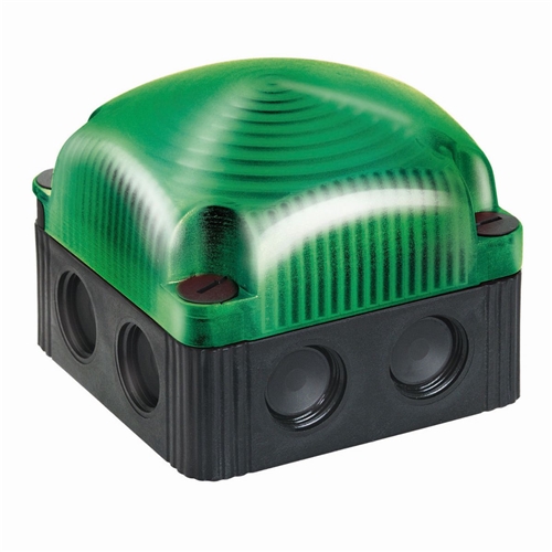 WERMA LED DOUBLE FLASH BEACON 24VDC GREEN