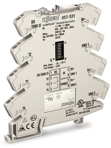 WAGO THRESHOLD VALUE SWITCH WITH ANALOG INPUT