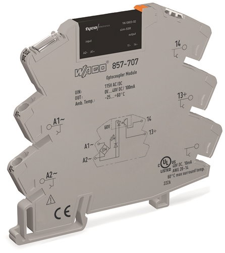 WAGO SOLID STATE RELAY INPUT AC/DC 115V