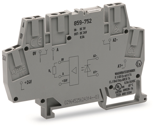 WAGO OPTO COUPLER TERMINAL BLOCK