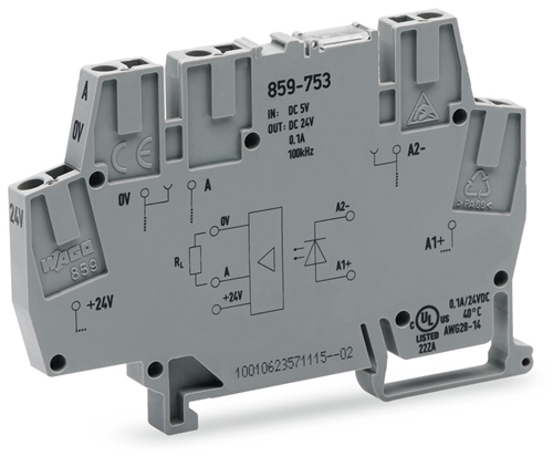 WAGO OPTOCOUPLER TERMINAL BLOCK