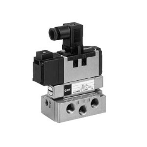 SMC ISO 1 DOUBLE SOLENOID VALVE 100VT