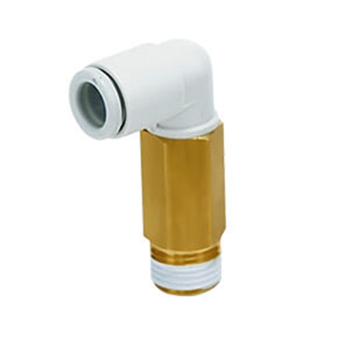 SMC ELBOW THREADED TO TUBE ADAPTER 1/8 MALE