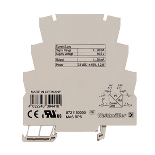 WEIDMULLER MAS RPS ANALOGUE SIGNAL