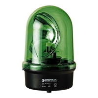 WERMA ROTATING MIRROR BEACON GREEN