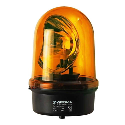 Werma Rotating Mirror Beacon Suface Mount 115VAC