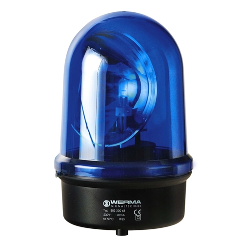 WERMA ROT MIN BEACON S.MT 230VAC BLUE