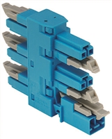 Wago 5-way distribution connector 2-pole