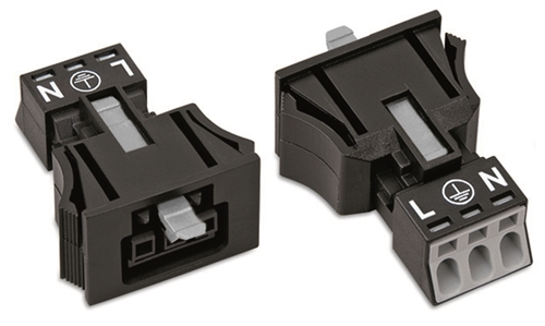 WAGO SOCKET SNAP TYPE 3 POLE (PK50)