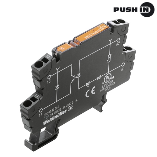 WEIDMULLER TOP 12VDC/48VDC 0.1A OPTO