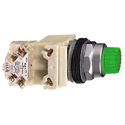 SCHNEIDER 24V ILL PUSHBUTTON GREEN