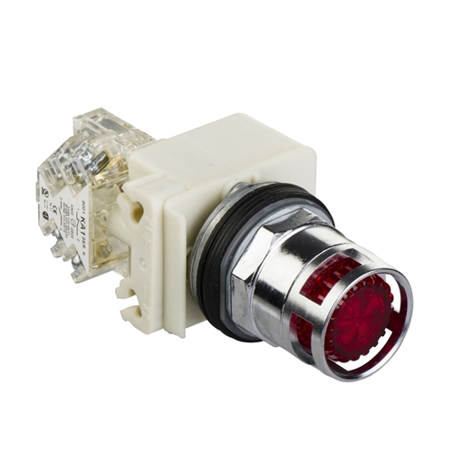 SCHNEIDER ILL PUSHBUTTON LED RED