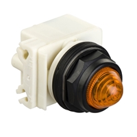 SCHNEIDER COMPLETE 30MM PILOT LIGHT YELLOW