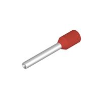 Weidmuller 1mm red 12mm long H1,0/18D R