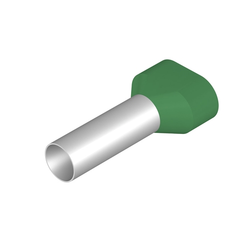 WEIDMULLER TWIN FERRULE 16.0MM GREEN