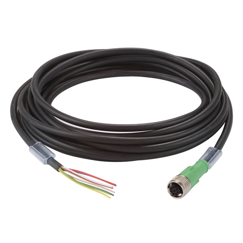 WERMA 5m cable with M12 socket 8POLE