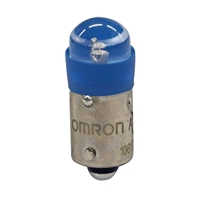 OMRON Pushbutton accessory A22NZ, Blue LED Lamp 24