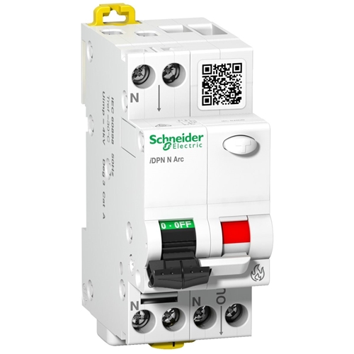 SCHNEIDER ARC FAULT DETECTION BREAKER 16A 1P+N