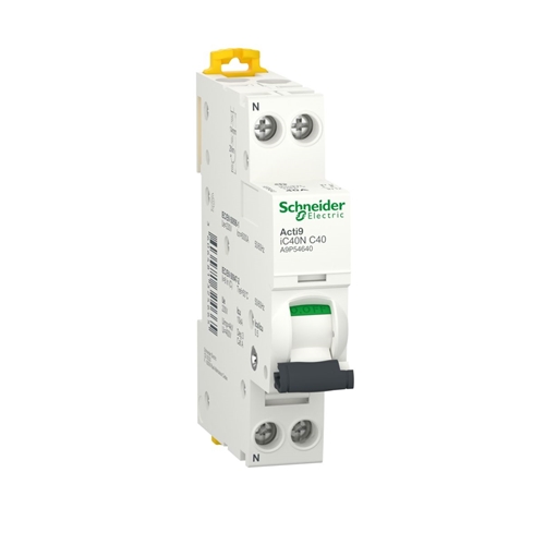 Schneider Electric A9 IC40N 1PN C 40A 6000A/10KA M