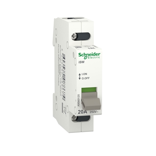 SCHNEIDER SWITCH DISCONNECTOR 20A 1POLE