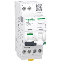 SCHNEIDER MCB+RCD+AFD 10A 30 mA A SI C 1P+N