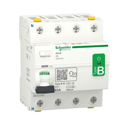 Schneider Electric Acti9 iID 4P 63A 300mA B-SI RCC