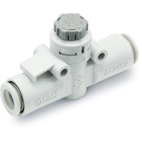 SMC 8MM INLINE FLOW CONTROL VALVE