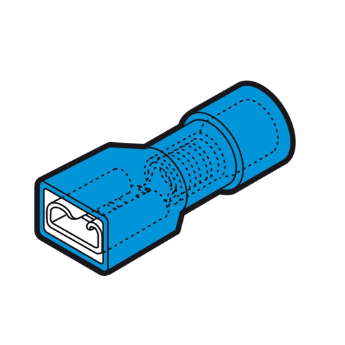 CEMBRE FEMALE FULLY INS CRIMP TERMINAL