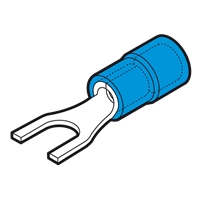 CEMBRE 1.5MM-2.5MM PVC BLUE FORK TERMINAL