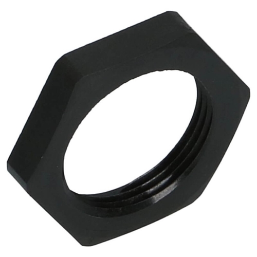 LOCKNUT M20 BLACK NYLON (MISC)