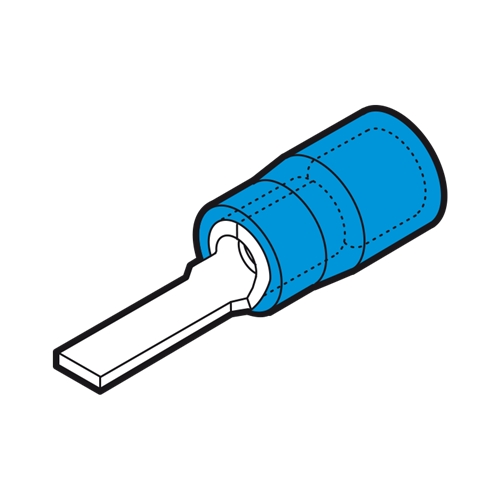 CEMBRE BP-PP16/25 BLUE BLADE LSZH TERMINAL