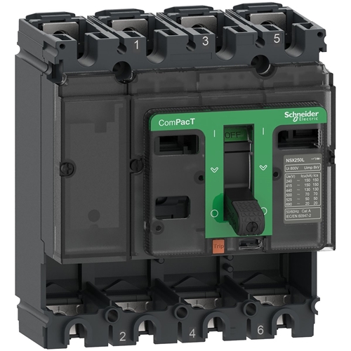 Schneider Electric NSX100S 4P 100kA Frame