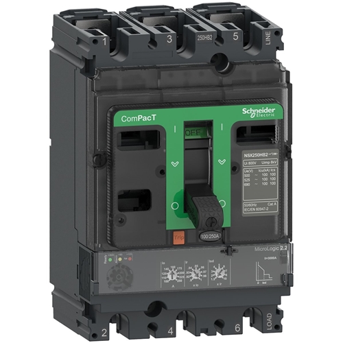 Schneider Electric NSX100HB1 3P 75kA ML 2.2 40A