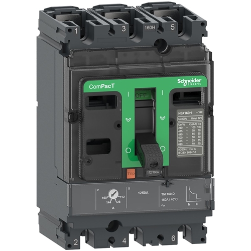 Schneider Electric NSX100HB1 3P 75kA TMD 80A