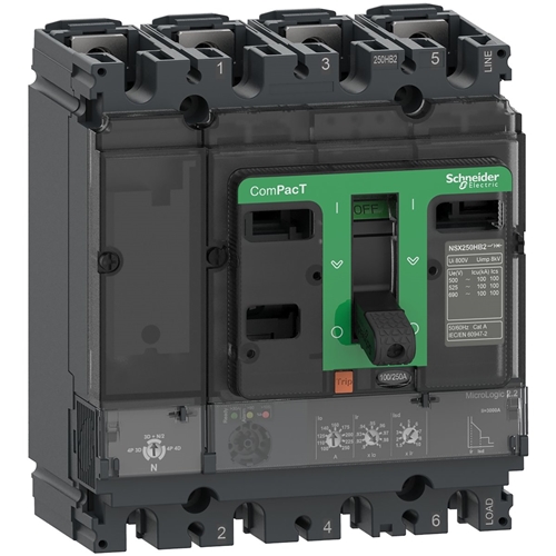 Schneider Electric NSX100HB1 4P 75kA ML 2.2 40A