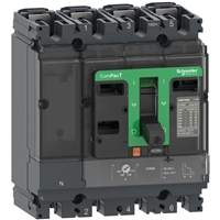 Schneider Electric NSX100HB1 4P4d 75kA TMD 100A