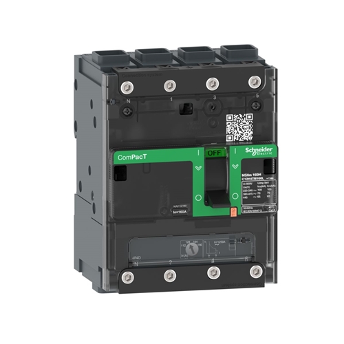 Schneider Electric NSXm 4P4d 25kA TMD 80A Elink