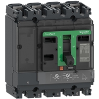 Schneider Electric NSX250HB1 4P4d 75kA TMD 200A