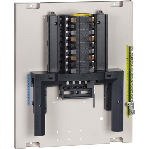 SCHNEIDER 6WAY TP+N+E PAN ASSEMBLY