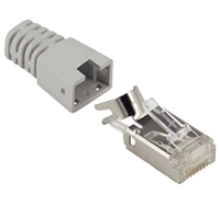 ILME RJ45 MALE CRIMP CONNECTOR 8 DATA CON