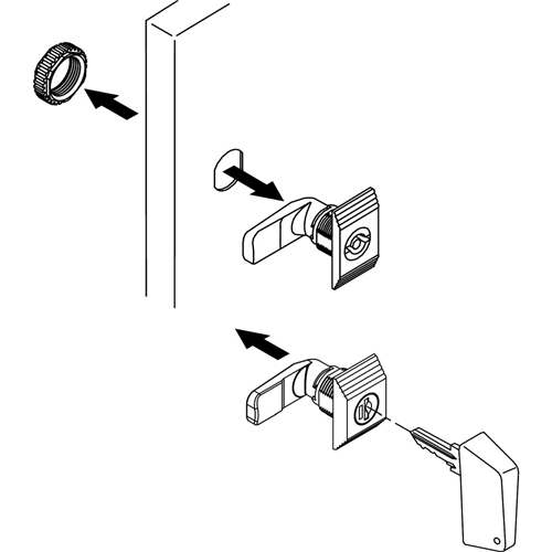 Metal Lock Key 405 Complete