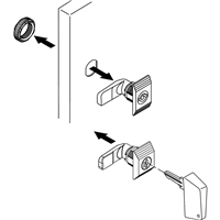 Metal Lock Key 405 Complete