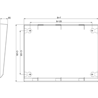 SCHNEIDER Canopy 1200X400mm