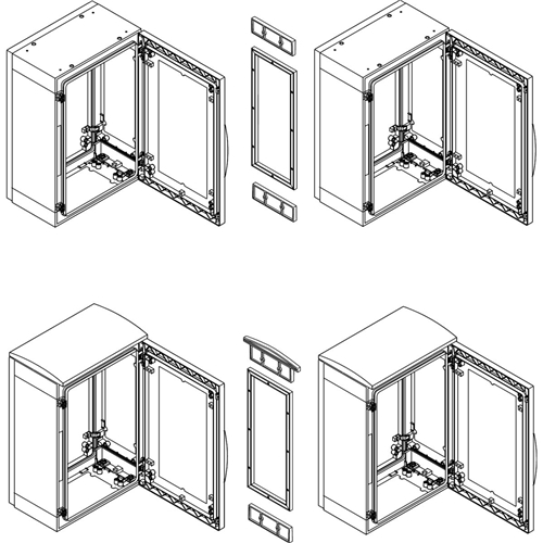 SCHNEIDER HORIZONTAL COUPLING KIT PLA12x3G