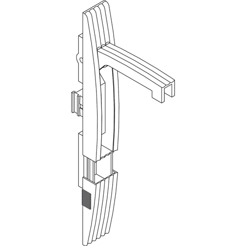 SCHNEIDER PLA HANDLE LOCK (WITHOUT INSERT)